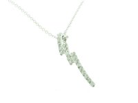 Collana Bliss Donna in Oro bianco Diamante 0.2 Ct 1398800 - 1398800